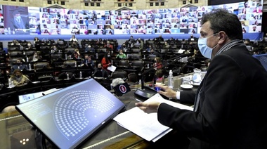 Massa acordó con la oposición mantener las sesiones virtuales