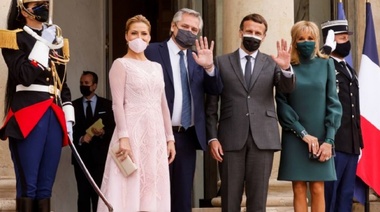 Fernández agradeció el respaldo de Francia en la negociaciones con el FMI