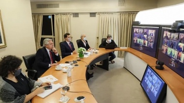 Los gobernadores respaldaron las restricciones anunciadas por el Presidente