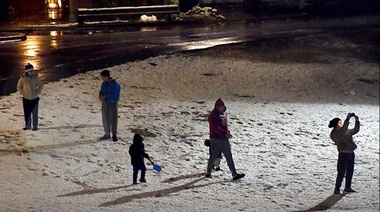 Volvió a nevar en Córdoba, después de 14 años