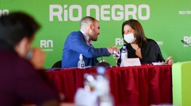 Guzmán se reúne con funcionarios y empresarios en Bariloche