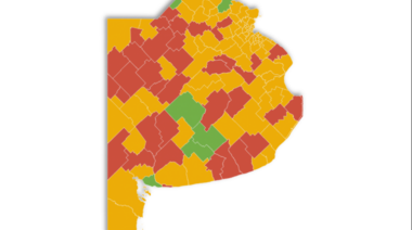 Mapa epidemiológico: 37 municipios están en Fase 2