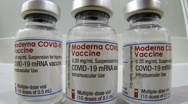 El Gobierno acordó con Moderna para adquirir vacunas