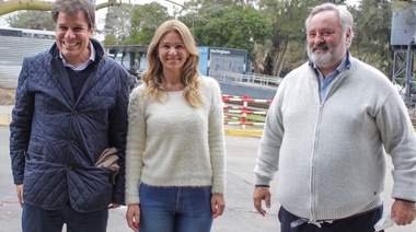 Facundo Manes de recorrida por Hurlingham