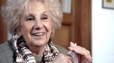 Carlotto: "Seguimos luchando por nuestros nietos, nunca nos vamos a arrodillar"