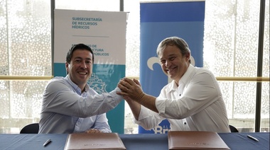 Cascallares y Nardini firmaron convenio para la construcción del polo judicial de Almirante Brown
