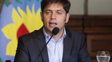 Kicillof: "El resultado de la elección da energía para seguir por el camino de la reconstrucción"