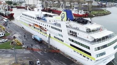 Madryn no permitió amarrar al crucero Hamburt