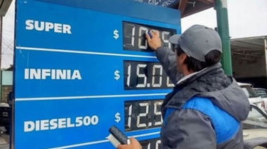 Hasta marzo, congelan el precio de las naftas y el gasoil