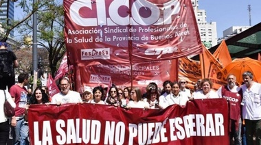Médicos bonaerenses renuevan su reclamo de recomposición salarial