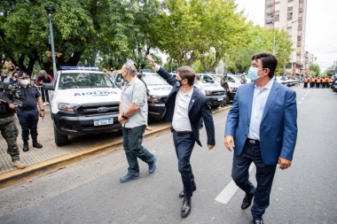 Kicillof presentó 50 móviles y 500 efectivos para La Matanza