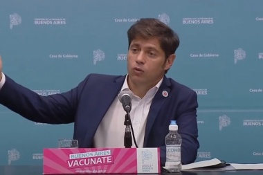 Axel Kicillof: “Es impresionante la velocidad con la que están creciendo los contagios”