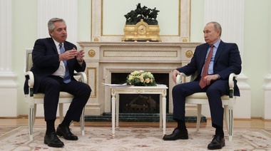 El Presidente mantuvo una reunión con su par de Rusia, Vladímir Putin, y acordaron avanzar en reforzar los vínculos bilaterales
