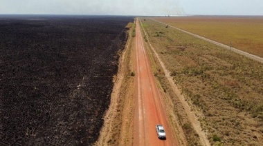 El Presidente visitará el viernes las zonas afectadas por los incendios en Corrientes