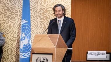 Ante el Consejo DDHH ONU, Cafiero reafirmó el pedido a Rusia de "cese inmediato" de uso de la fuerza