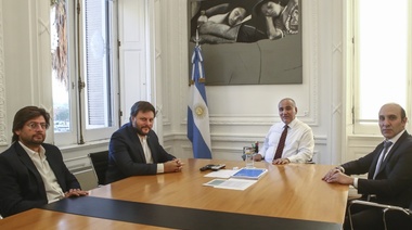 Juan Manzur se reunió con Leandro Santoro