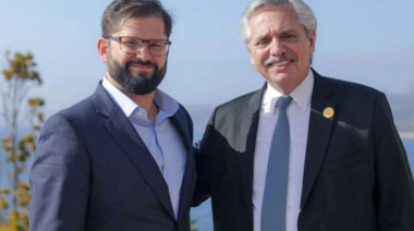 Alberto Fernández recibió a Gabriel Boric