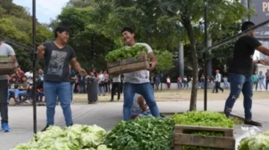Realizan un "feriazo" en Plaza de Mayo