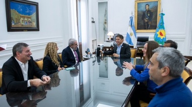 Axel Kicillof y Aníbal Fernández firmaron un convenio multilateral