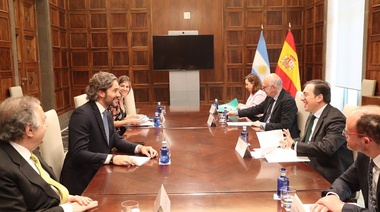 Cafiero y su par español calificaron de "excelente" a la relación entre ambos países