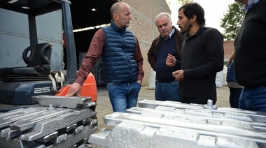 Insaurralde en Roque Pérez: “En la provincia está la principal fuerza productiva del país”