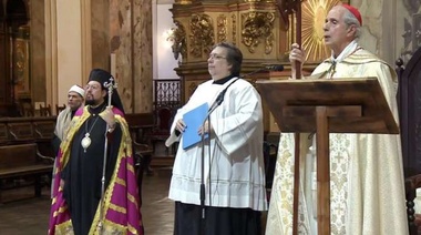 En el Tedeum, la Iglesia advirtió sobre "el enfrentamiento entre hermanos" y el hambre en "la tierra del pan"