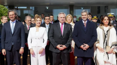 Alberto Fernández viajó a Paraguay para ampliar la generación de energía