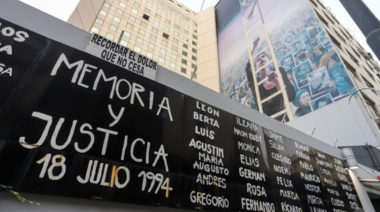 Al cumplirse 28 años, la AMIA renovó el pedido de justicia por el atentado terrorista