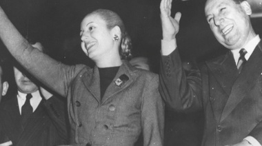 El Presidente y dirigentes políticos y sociales recordaron a Evita a 70 años de su muerte