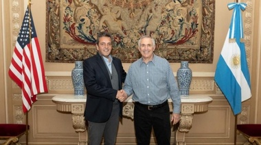 Massa se reunió con el embajador de Estados Unidos