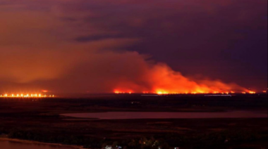 El humo de los incendios del Delta llegó al AMBA