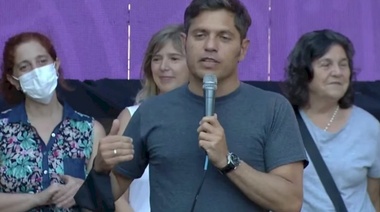Kicillof participa de un encuentro de mujeres en Mar del Plata