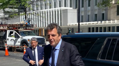 Massa participa de la Asamblea del FMI y el Banco Mundial