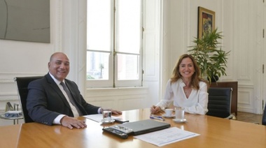 Tolosa Paz se reunió con Juan Manzur