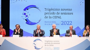 Fernández asumió la presidencia en el 39º período de la CEPAL