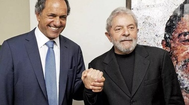 Scioli: "Es muy importante que Fernández sea el primer presidente que recibe Lula"