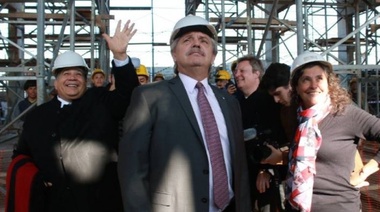 Alberto recorre el Parque Industrial La Cantábrica y las obras del Procrear II