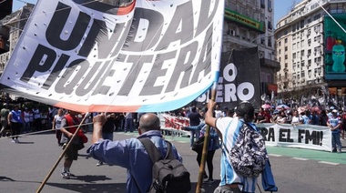 Unidad Piquetera marcha a Desarrollo Social