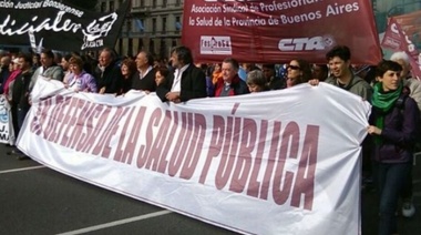 Trabajadores profesionales y técnicos de Salud paran a nivel nacional