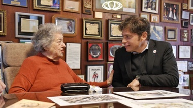 Kicillof homenajeará a Hebe de Bonafini en Plaza de Mayo