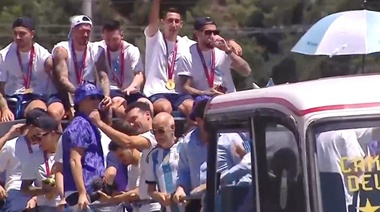 Argentina espera en el Obelisco a la Selección Nacional