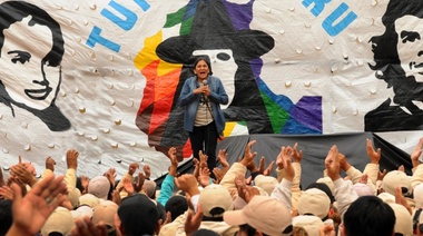 La Tupac Amaru acampa para pedir indulto a Milagro Sala