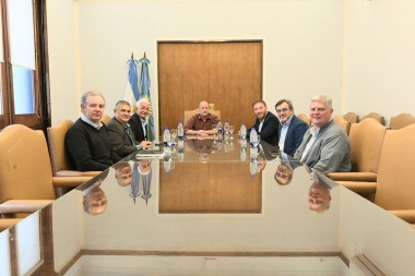 Insaurralde se reunió con cámaras empresariales bonaerenses