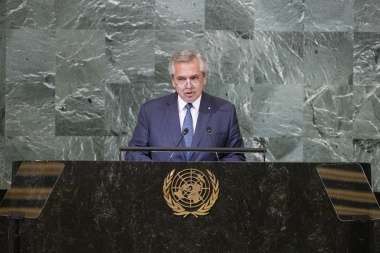 Alberto Fernández en la ONU: “Debemos trabajar acuerdos globales que aseguren la estabilidad democrática”