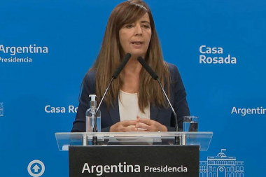 Cerruti: "No hay definiciones concretas sobre un refuerzo de los ingresos"