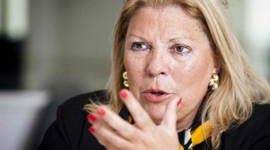 Elisa Carrió denunciará penalmente al Gobierno por convocar a Camioneros