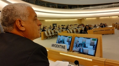 ONU: Pietragalla denunció el uso de la "persecución judicial " en Argentina