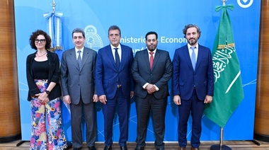 Arabia Saudita le anunció a la Argentina su interés por invertir 500 millones de dólares en proyectos de energía y salud alimentaria