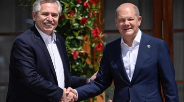 El presidente Alberto Fernández recibe hoy al canciller alemán Olaf Scholz