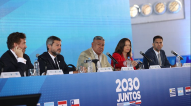 Argentina lanzó su candidatura para el Mundial 2030 junto a Uruguay, Paraguay y Chile